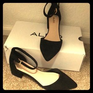 Aldo mid-heels faux suede